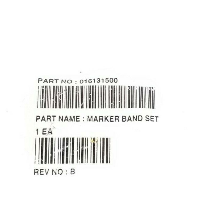NEW TEKTRONIX 016131500 MARKER BAND SET REV NO: B