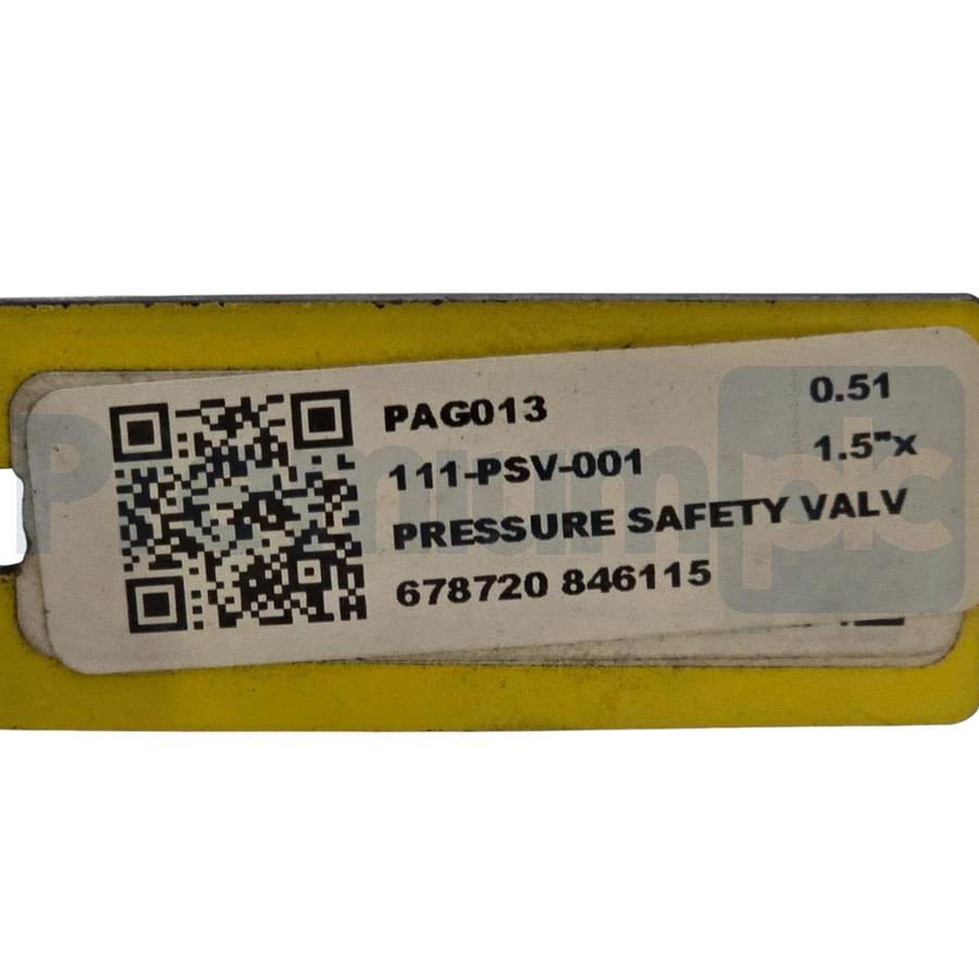LESER 4834.7712 Type 483 Safety Relief Valve 1.5" x 2" NPS 316L/SS 20.3psi NSNP