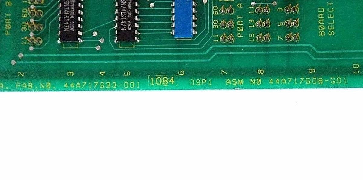 Used GENERAL ELECTRIC IC600DB710A DUAL SERIAL PORT 44B717368-002/2, IC600DB710