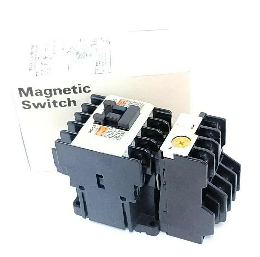 Used NIB FUJI ELECTRIC 4NW0G01E11K MAGNETIC SWITCH SW-05/2E, 0.48-0.72A
