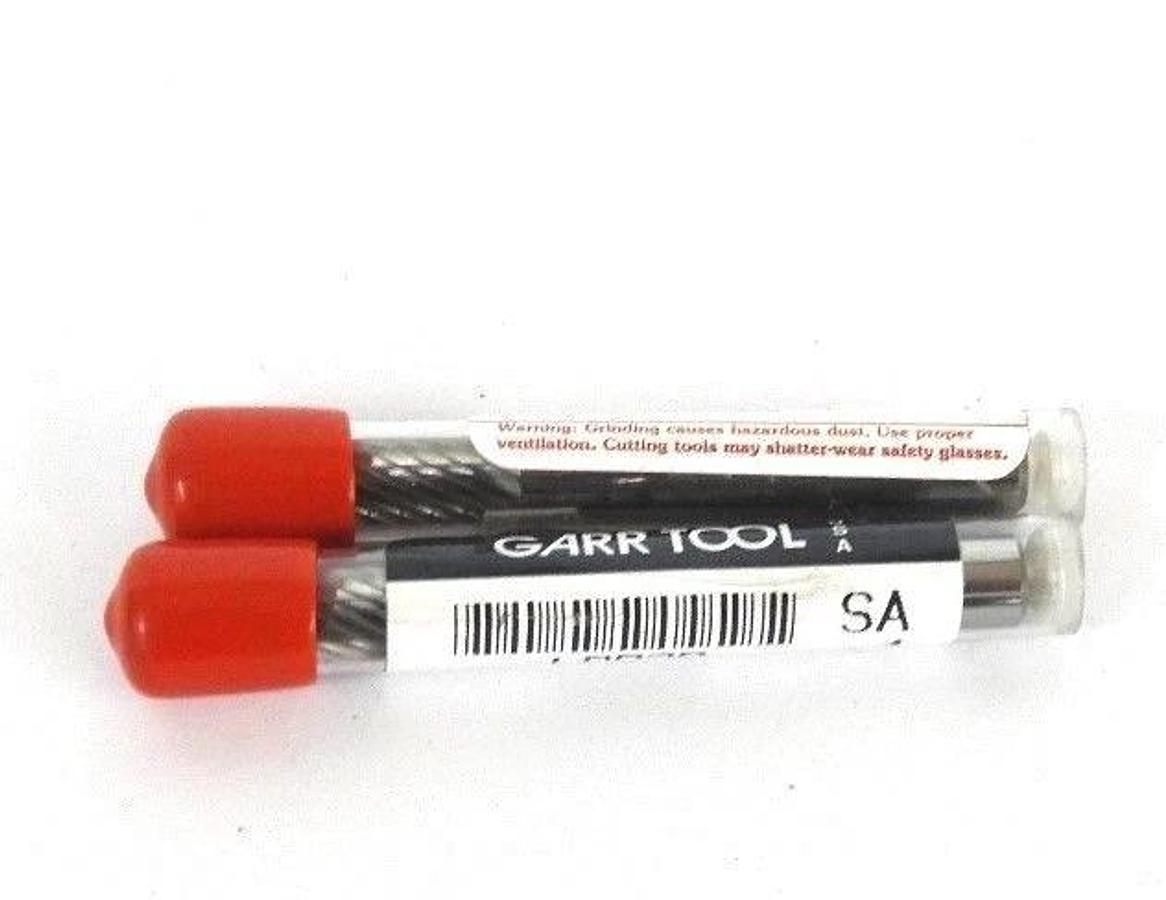 Used LOT OF 2 NEW GARR TOOL 60020 ROTARY FILES SA-1
