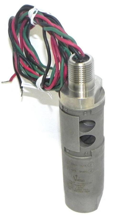 Used VIATRAN 584BFST27 PRESSURE TRANSDUCER RANGE: 0-5000 PSIS MAX PRES. 7500 PSIS