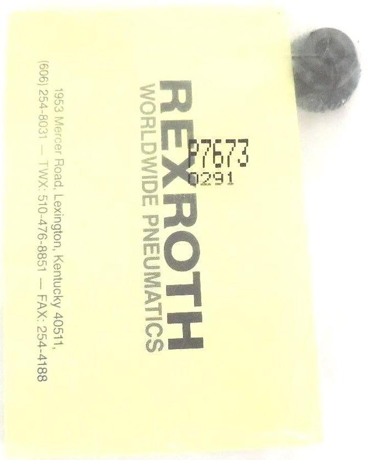 Used NEW REXROTH P7673-0291 PNEUMATIC LUBRICATOR PLUG REPAIR KIT P76730291