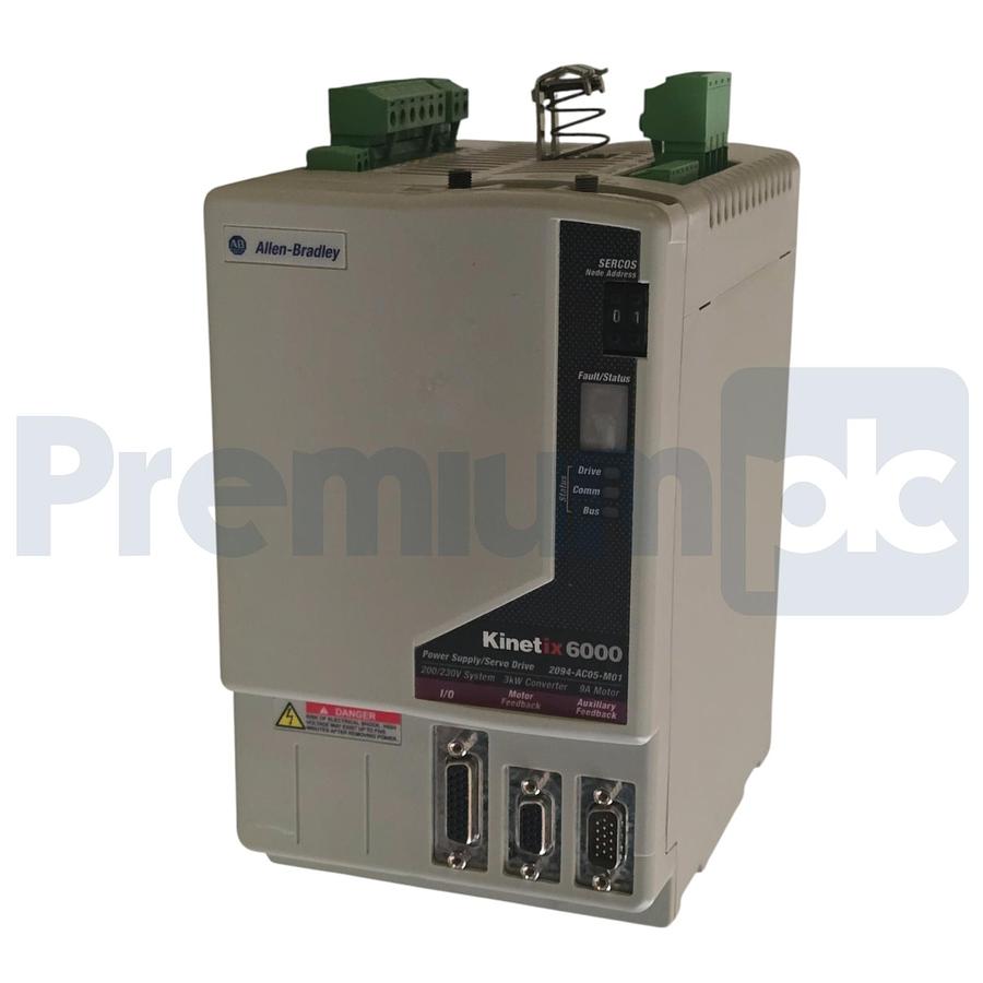 Used Allen Bradley 2094-AC05-M01 /A Kinetix 6000 Integrated Axis Module 3kW 230V USPI