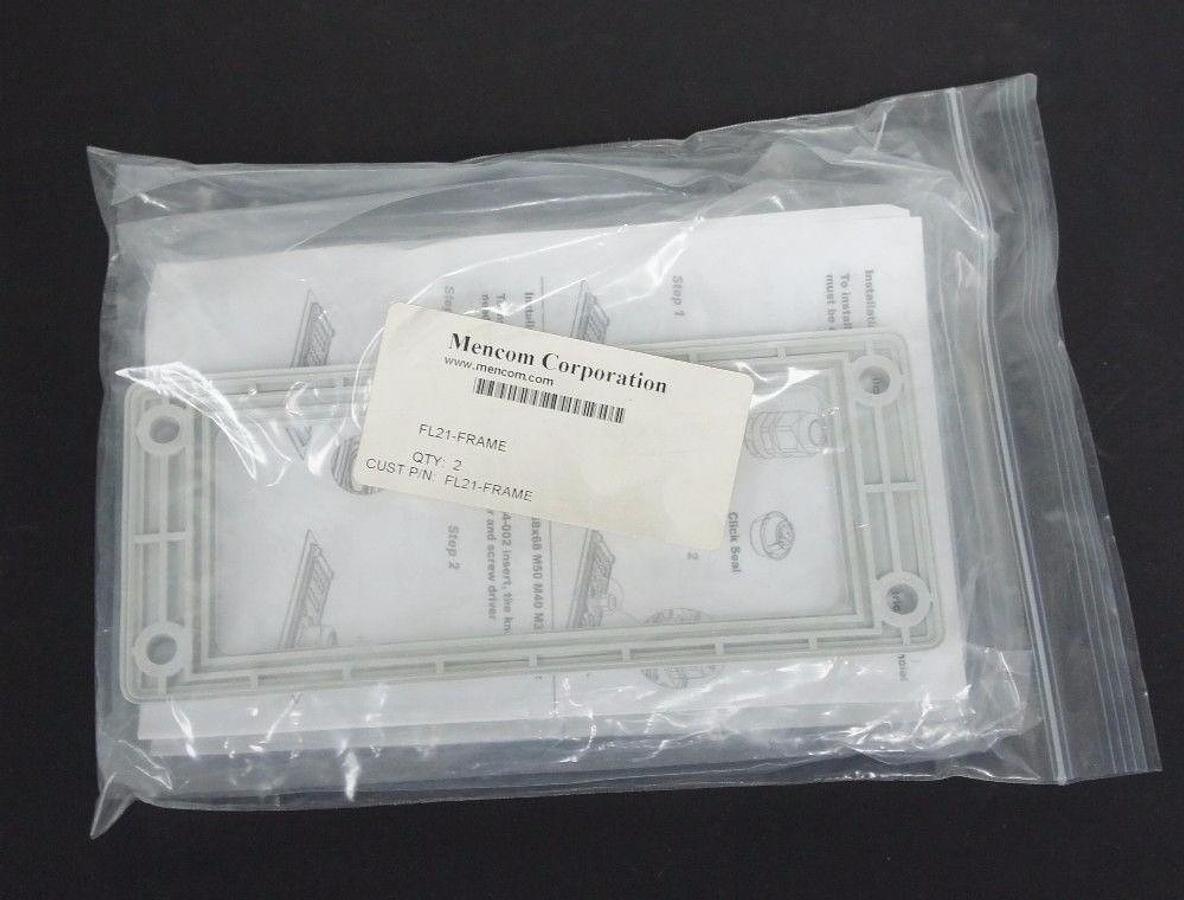 Used LOT OF 2 NIB MENCOM FL21-FRAME CABLE ENTRY SYSTEM
