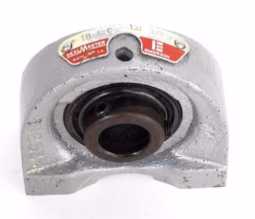 Used EMERSON SEALMASTER TB-12C CR 3/4 PILLOW BLOCK BEARING 3/4", TB12C