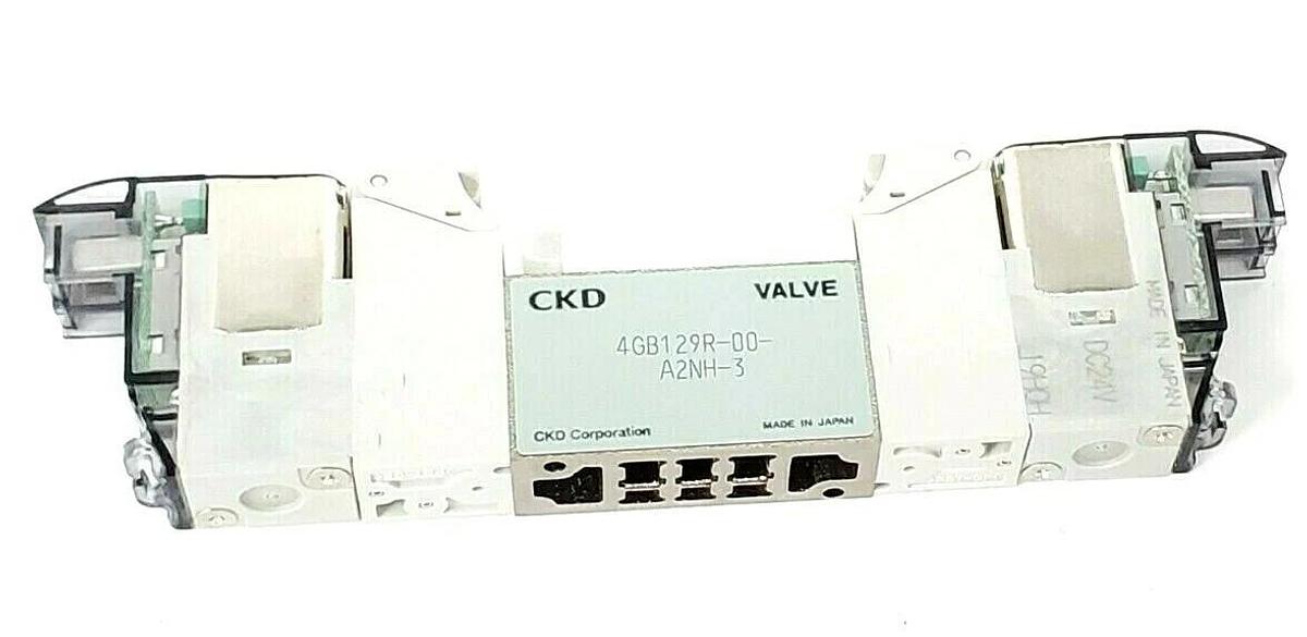 Used NIB CKD 4GB129R-00-A2NH-3 PILOT VALVE DC24V 4GB129R00A2NH3