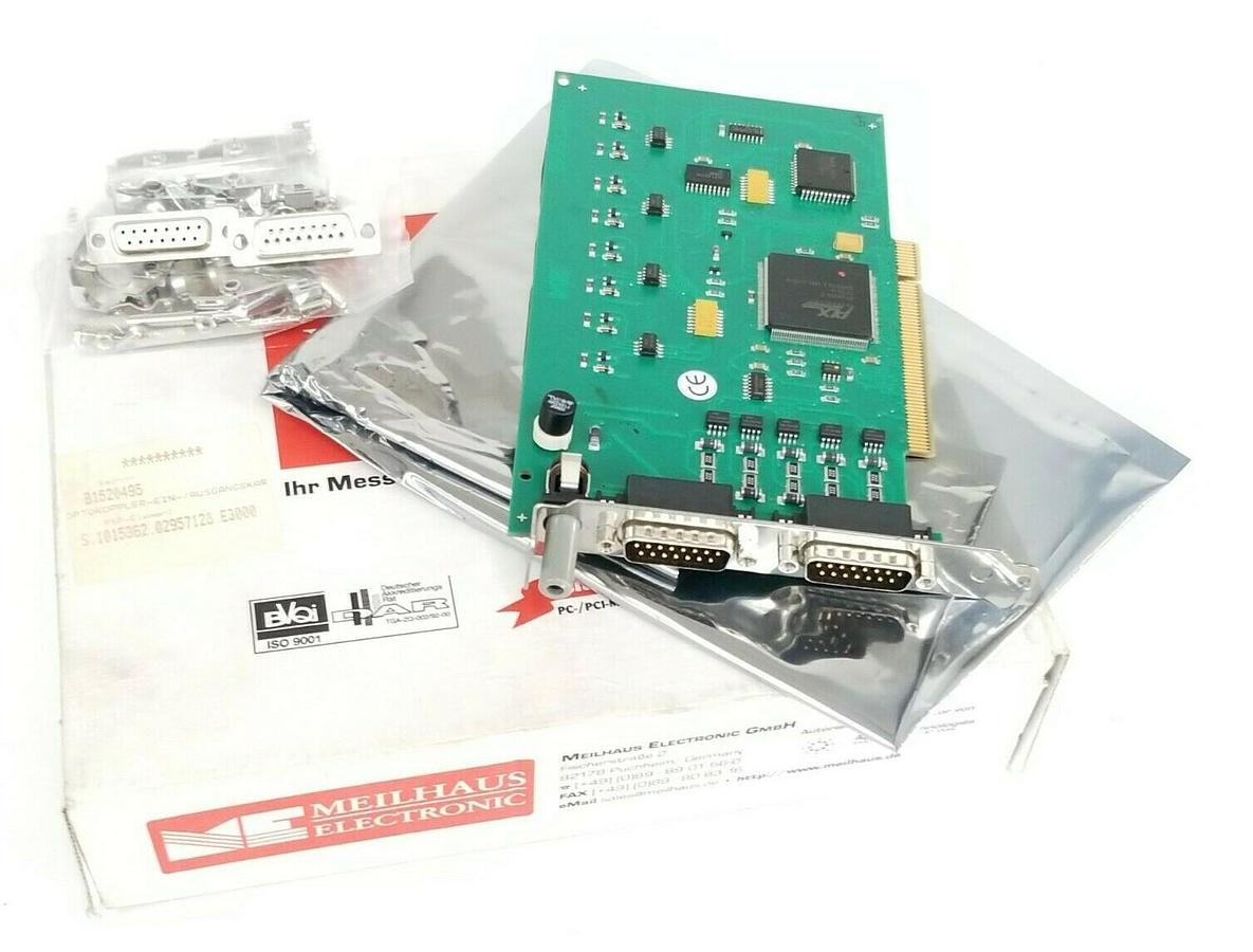 Used NIB MEILHAUS ELECTRONICS ME-96PCI REV: 1.3 DIGITAL PC BOARD 8 IN/8 OUT ME96PCI