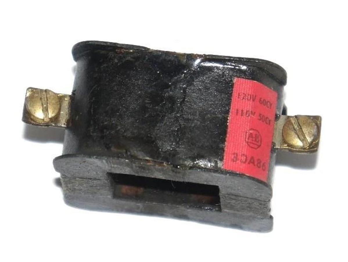 Used ALLEN BRADLEY 30A86 COIL 110-120 V, 50/60 HZ, 30-A86