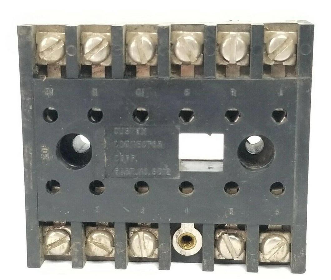 Used CUSTOM CONNECTOR CORP. SD12 RELAY BASE