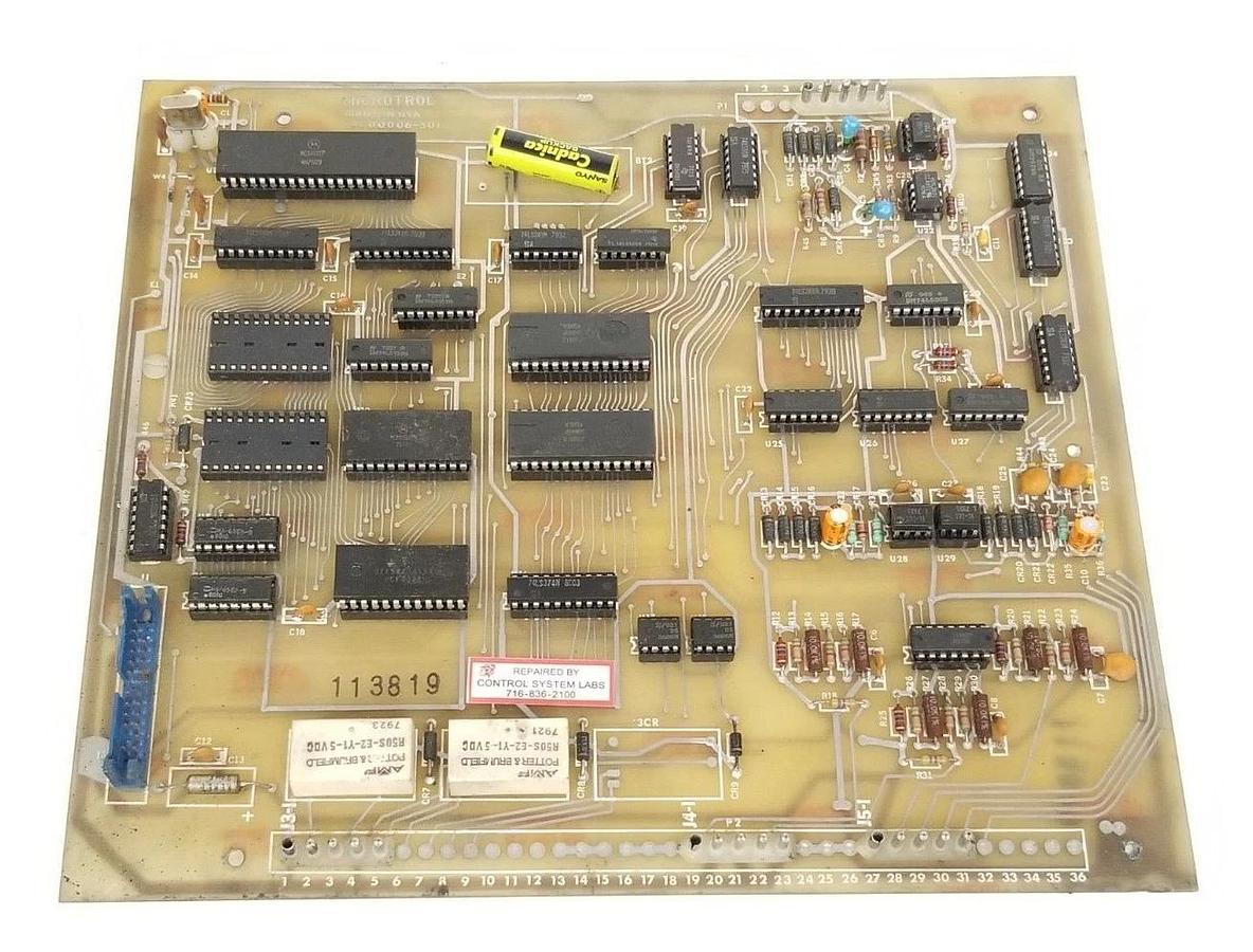 Refurbished MICROTROL DC00006-501 CONTROL BOARD DC00006501 *REPAIRED*