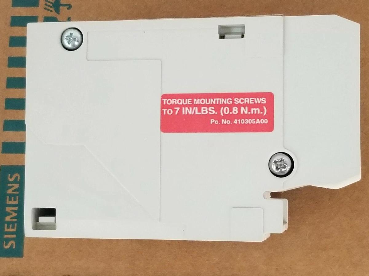 Used NIB SIEMENS 3VF9221-1KM10 AUXILIARY SWITCH / SHUNT TRIP 220-240VAC 50/60HZ