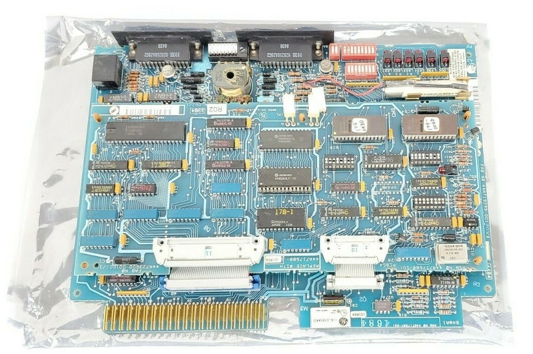 Used GE FANUC IC600YB944D PC BOARD 44A717587-G01 W/ 44A717588-G01 MEMORY BOARD