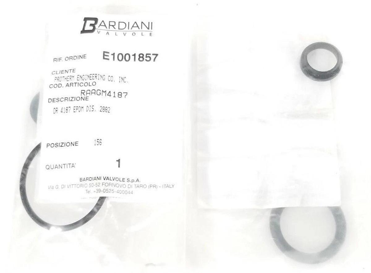 Used LOT OF BARDIANI VALVOLE O-RINGS TPJGM03106, RALGA018, RAAGM4187, TPGGM0181