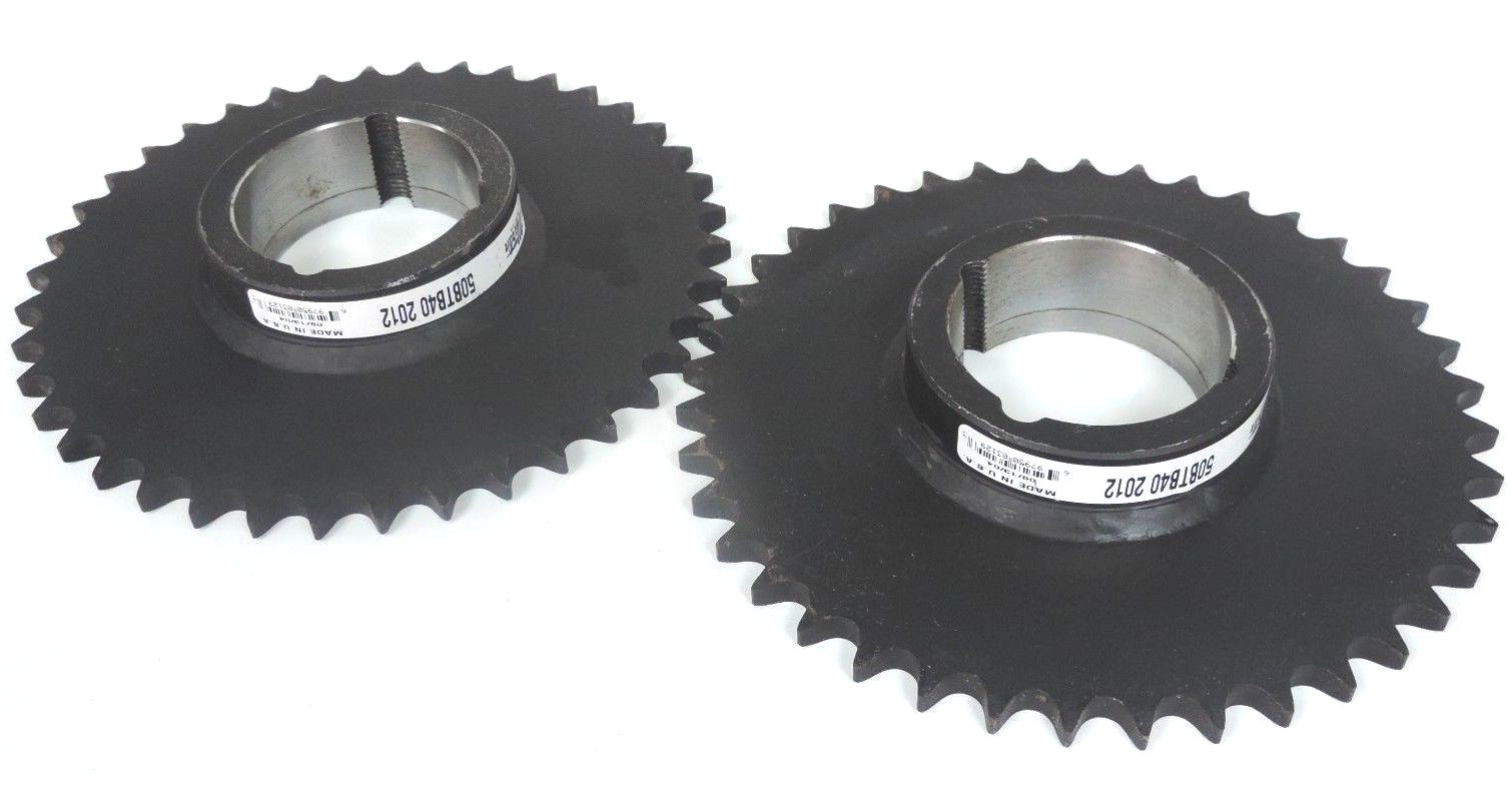 Used LOT OF 2 NEW MARTIN 50BTB40 2012 SPROCKETS 50BTB402012