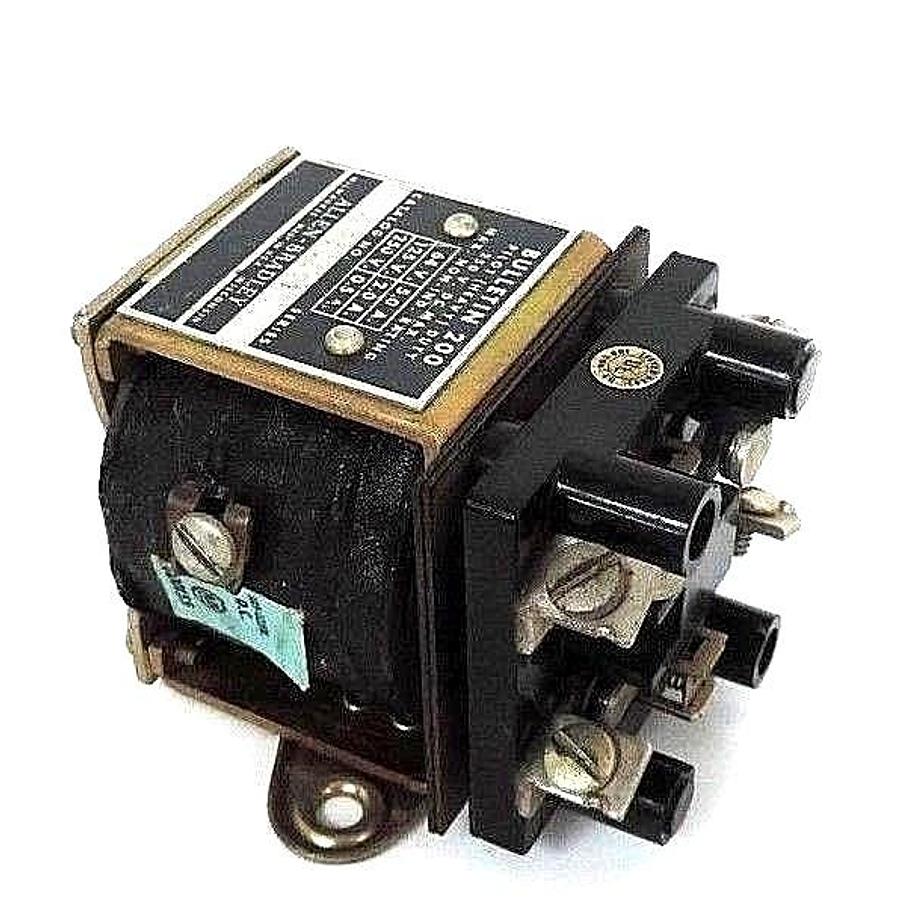 Used 9007CO6ALLEN BRADLEY X-218868 RELAY W/ 00D155 COIL 115-125V, X218868