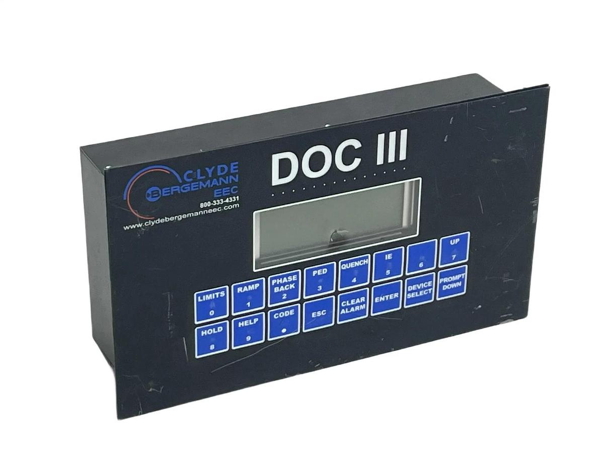 Used Environmental Elements EEC2156 / RK2156 DOC III Operator Interface