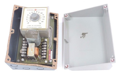 NIB GENERAL ELECTRIC 3S7504ET561B6 ELECTRONIC TIMER ASSEMBLY, 3S7504TM560C1