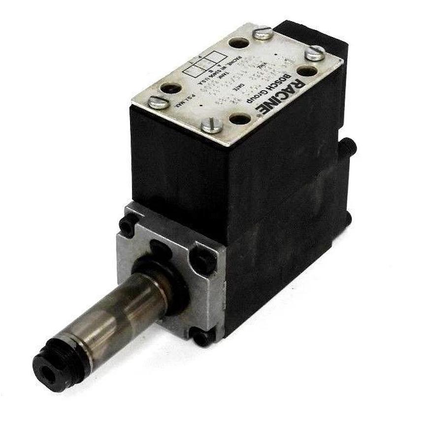 Used RACINE BOSCH FD4-DAHS-101S-32 VALVE 655352, 110/115V, 50/60HZ , 3000PSI