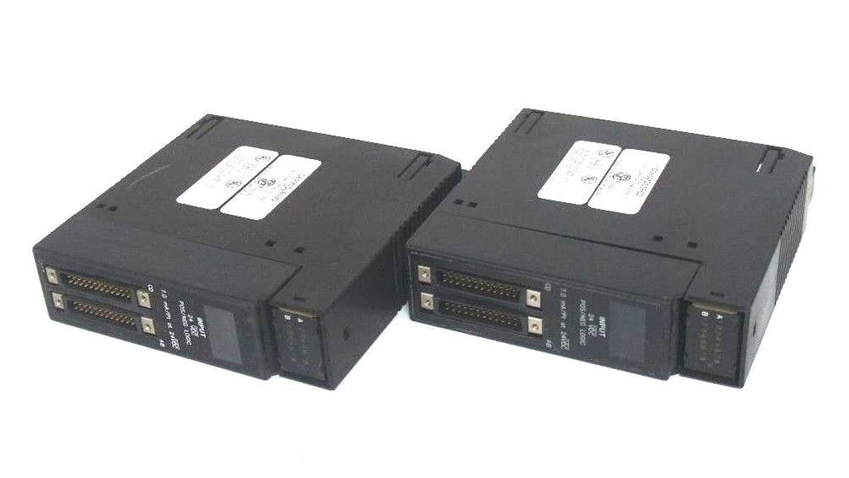 Used LOT OF 2 GE FANUC IC693MDL655D INPUT MODULE 24VDC 32PT POS/NEG FAST