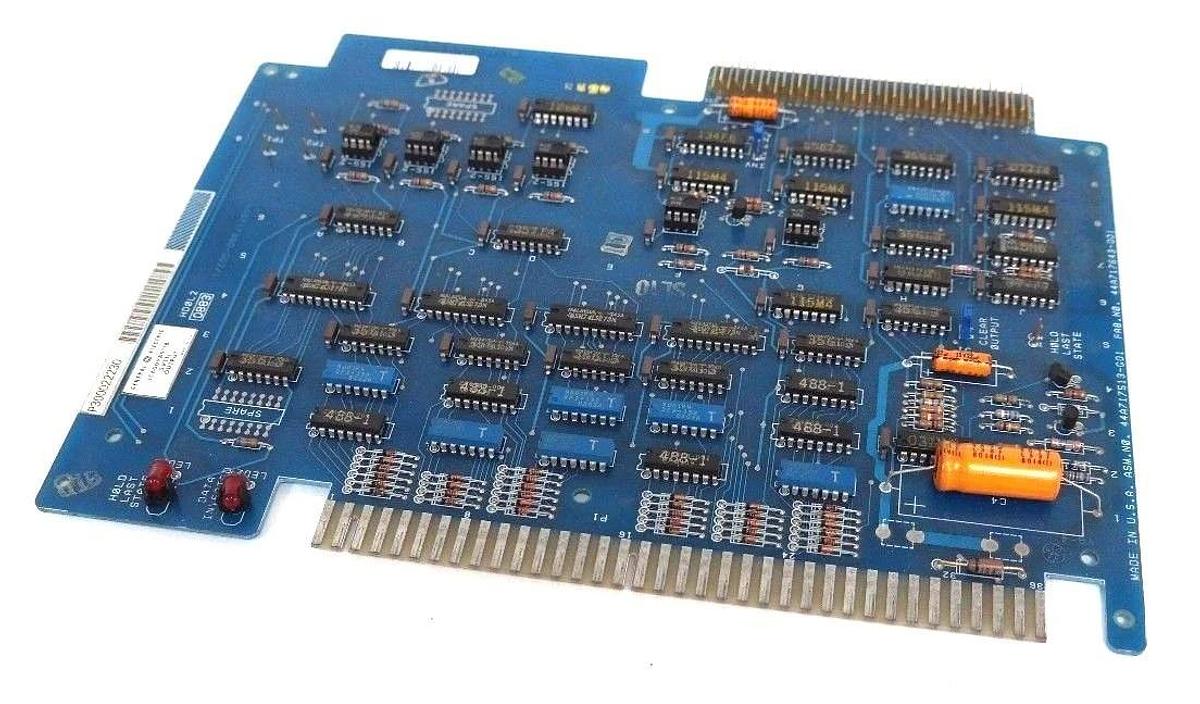 Used GENERAL ELECTRIC IC600YB911B OUTPUT MODULE 44B717380-002/1