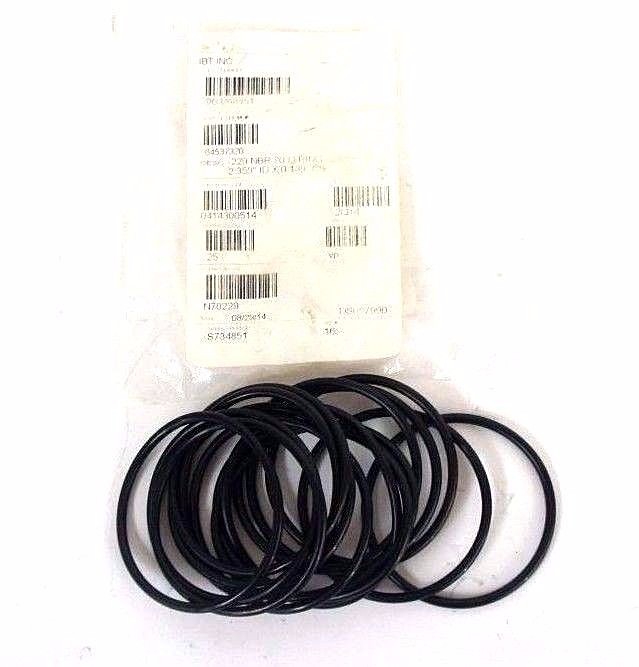 Used LOT OF 15 NEW GENERIC 229 NBR 70 O RINGS 2.359" ID X 0.139" CS P/N: N70229