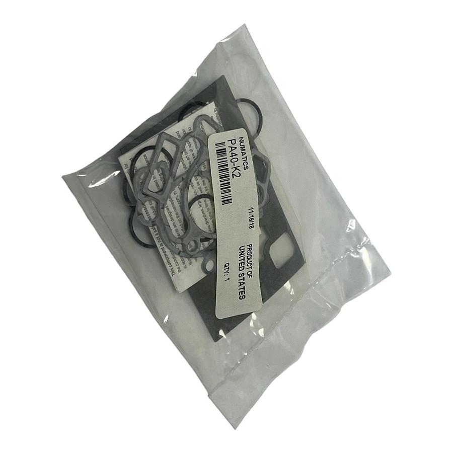 Numatics PA40-K2 Valve Service Seal Kit PA40 Series New Factory Sealed