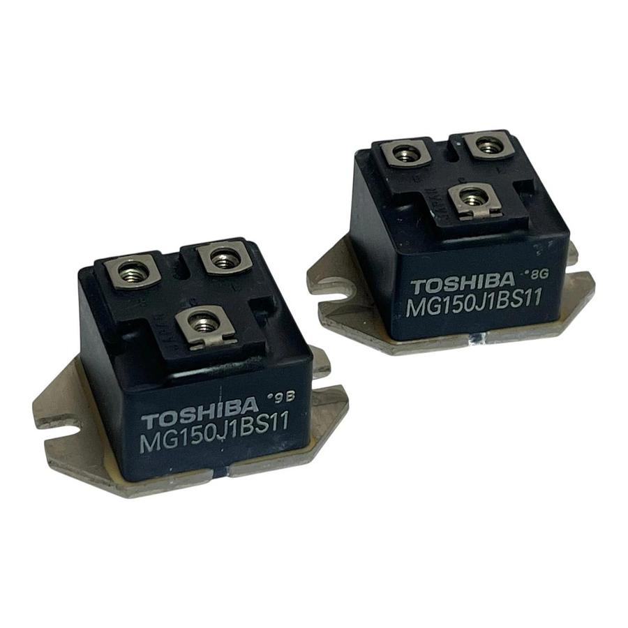 Used Lot of 2 Toshiba MG150J1BS11 IGBT Power Modules 150A 600V Japan