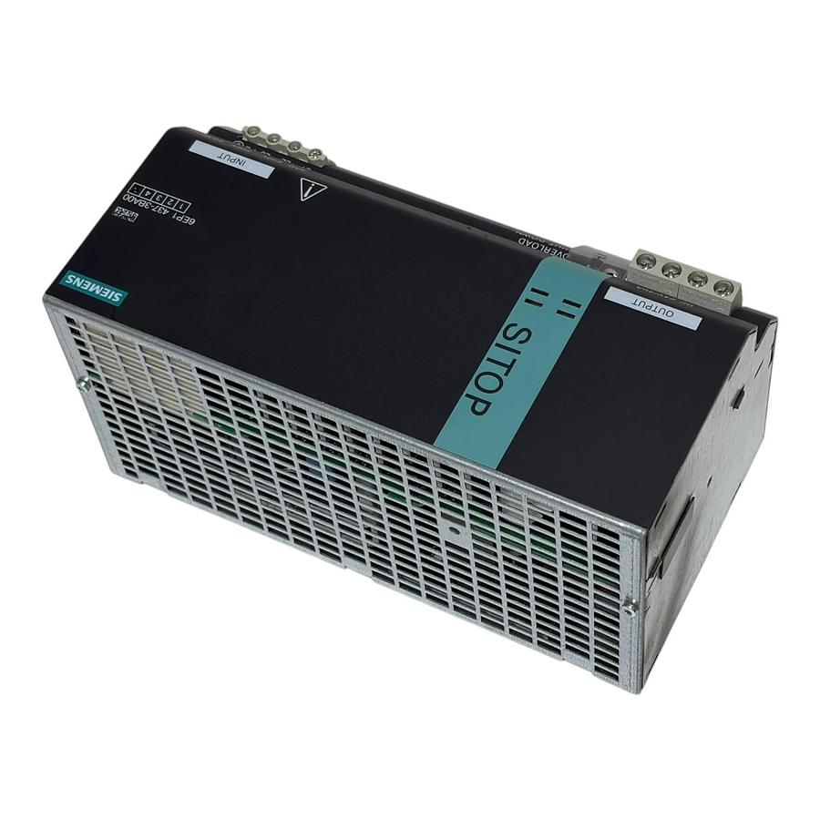 Used Siemens 6EP1437-3BA00 SITOP Modular 40 Power Supply 24V 40A 3-Phase New Surplus