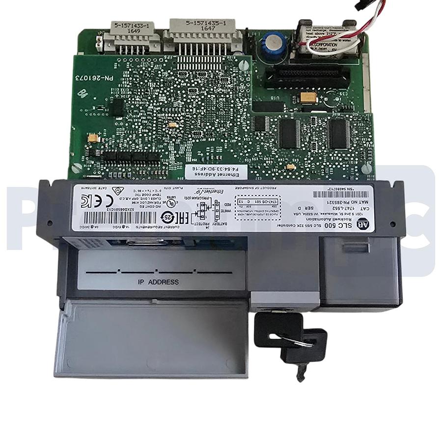 Used Opened Pre-Owned Allen Bradley 1747-L552 /D SLC 500 5/05 32K Controller (read)