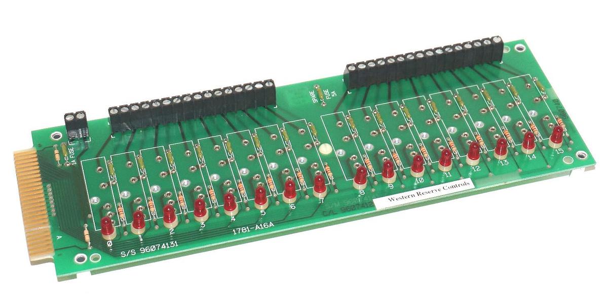 NEW WESTERN RESERVE CONTROLS 1781-A16A BOARD 960740, 1781A16A