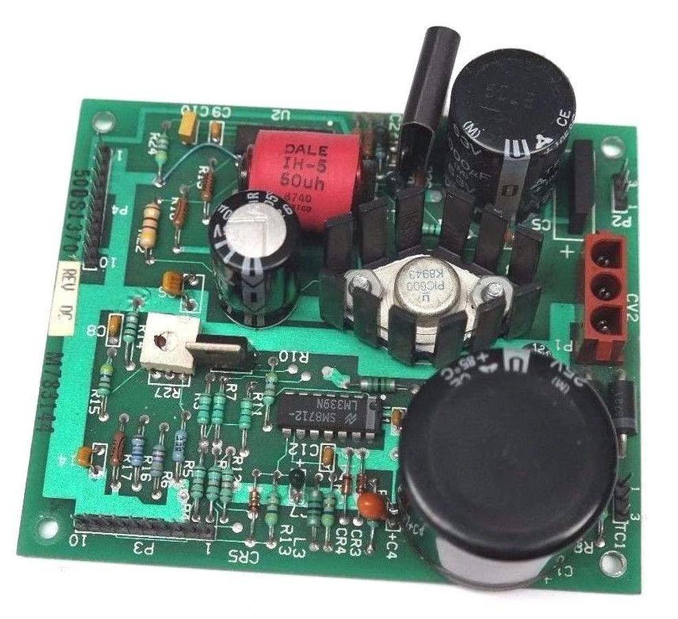 Used ABB 500S1370 REV. DC, POWER SUPPLY BOARD 500P1347 REV. B