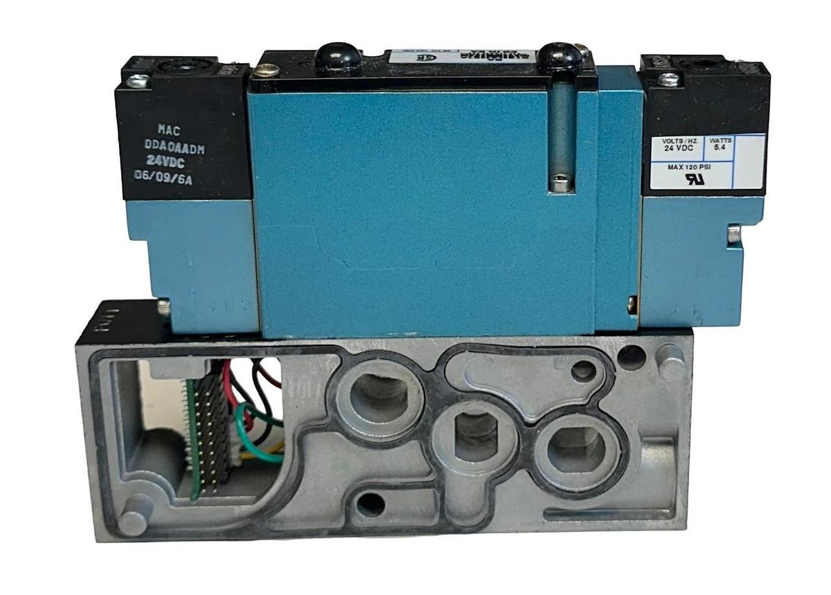 NEW MAC / FLEETWOOD 301904 SOLENOID VALVE ASSEMBLY 24VDC COIL NSMP