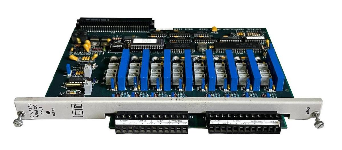 Used CONTROL TECHNOLOGY INC SIEMENS 901B-2550 / 901B2550 ISOLATED ANALOG INPUT MODULE