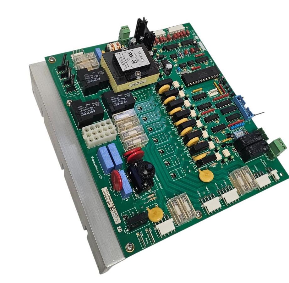 Used ITW DYNATEC 110743 REV. M HEAT SINK PC BOARD