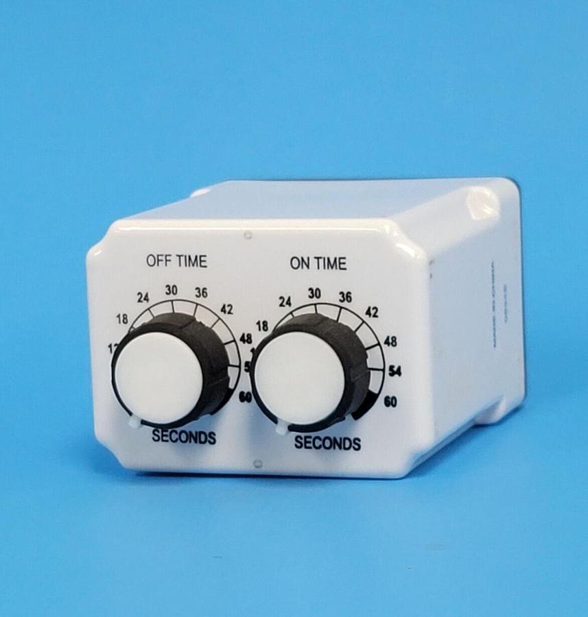 Used DAYTON 1A367N TIME DELAY RELAY .6 TO 60 SEC.