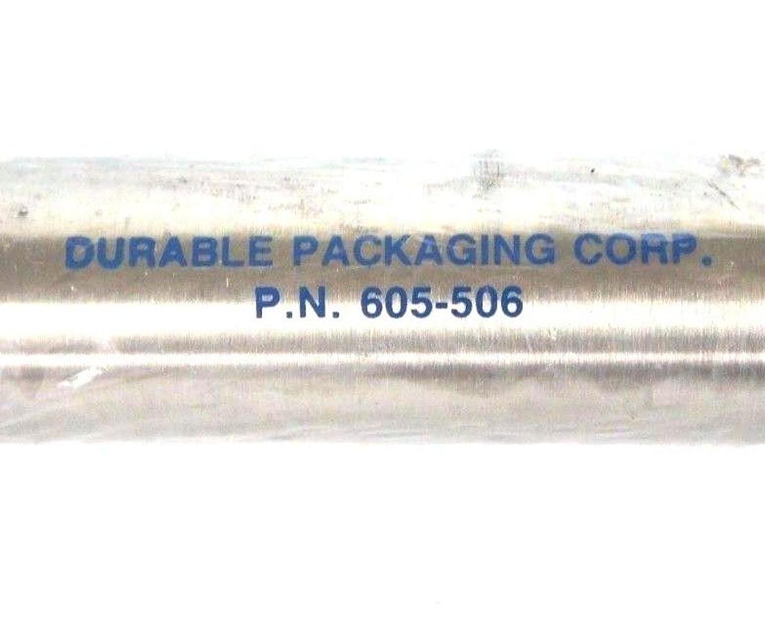 Used NEW BIMBA D-32836-A PNEUMATIC CYLINDER DURABLE PACKAGING CORP. 605-506