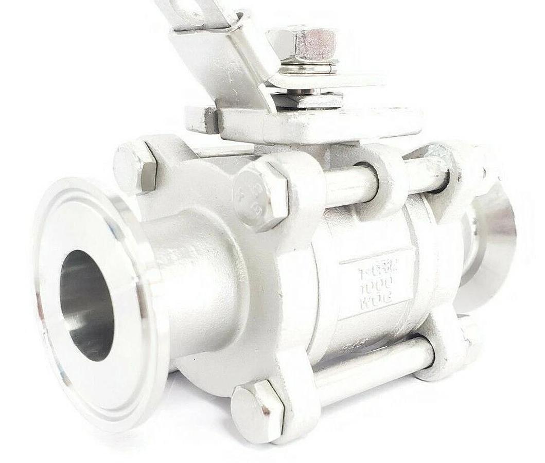 Used JENSEN 1-CF8M 1000 WOG 1" BALL VALVE 3B03187