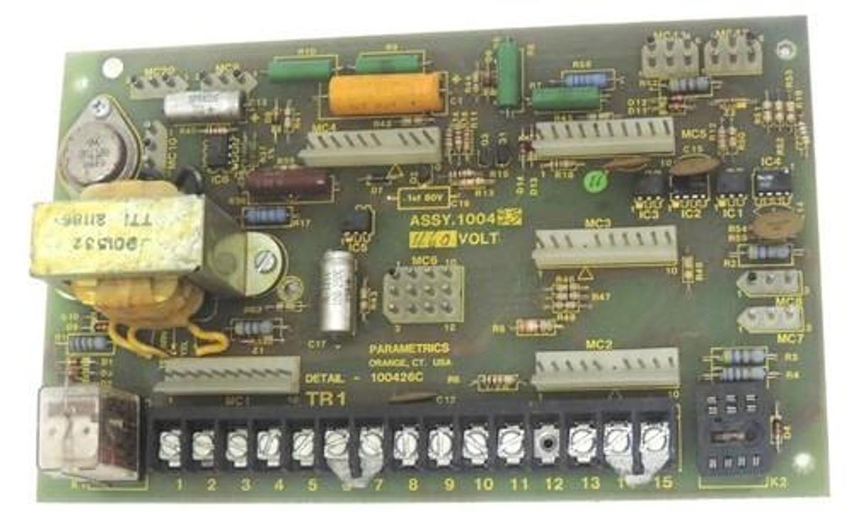 Used PARAMETRICS 100425 MOTHER BOARD 460V