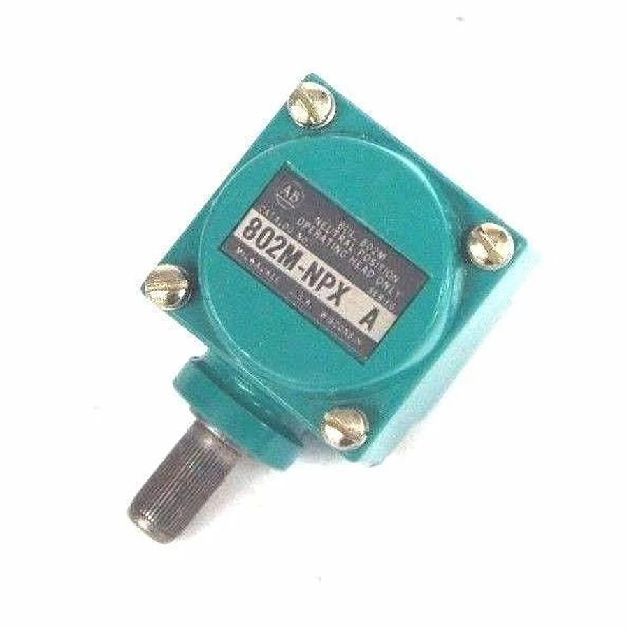 Used ALLEN BRADLEY 802M-NPX OPERATING HEAD SER A, 802MNPX