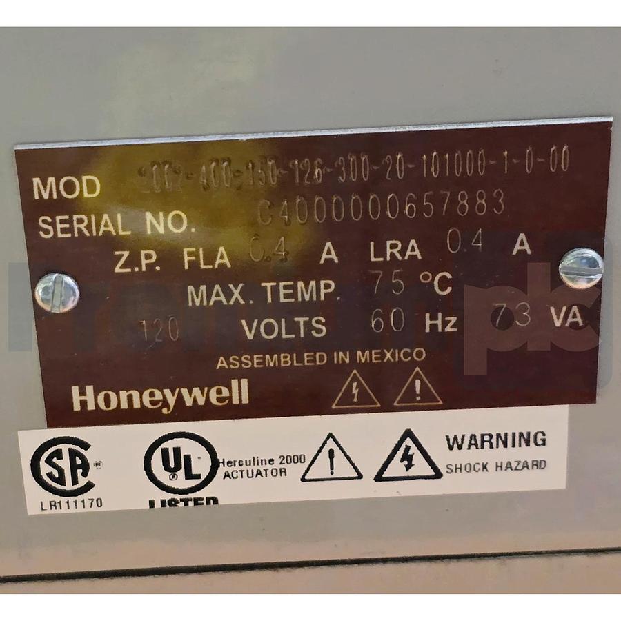 Honeywell 2002-400-150-126-300-20-101000-1-0-00 HercuLine 2000 Actuator 120V NEW