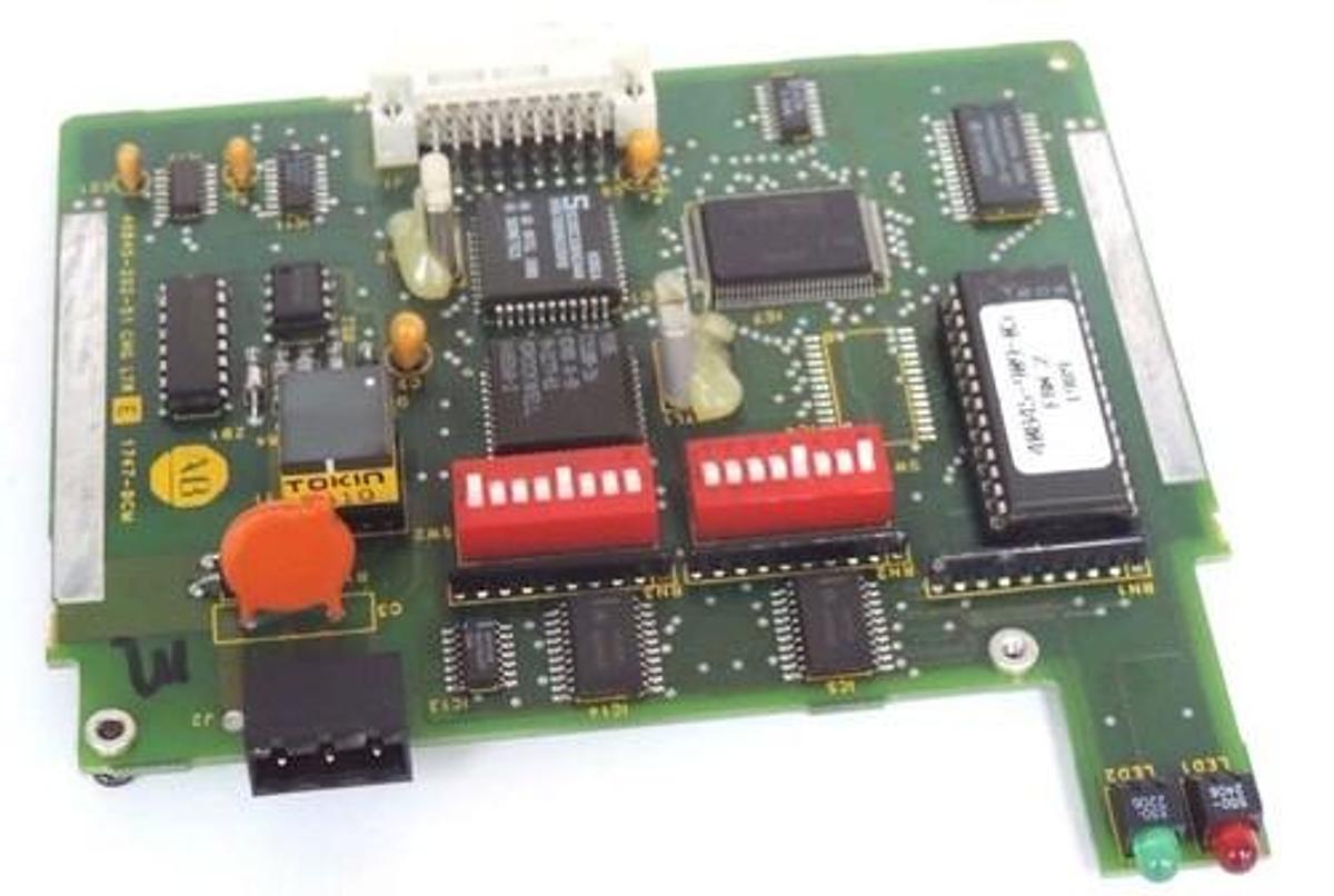 Used ALLEN BRADLEY 40845-202-51 BOARD 40845-909-03, 40845-201-04A, 1747-DCM