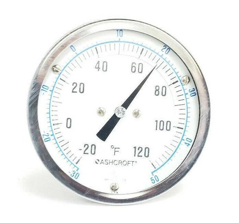 Used ASHCROFT -20 TO 120 DEG F / -30 TO 50 DEG C THERMOMETER