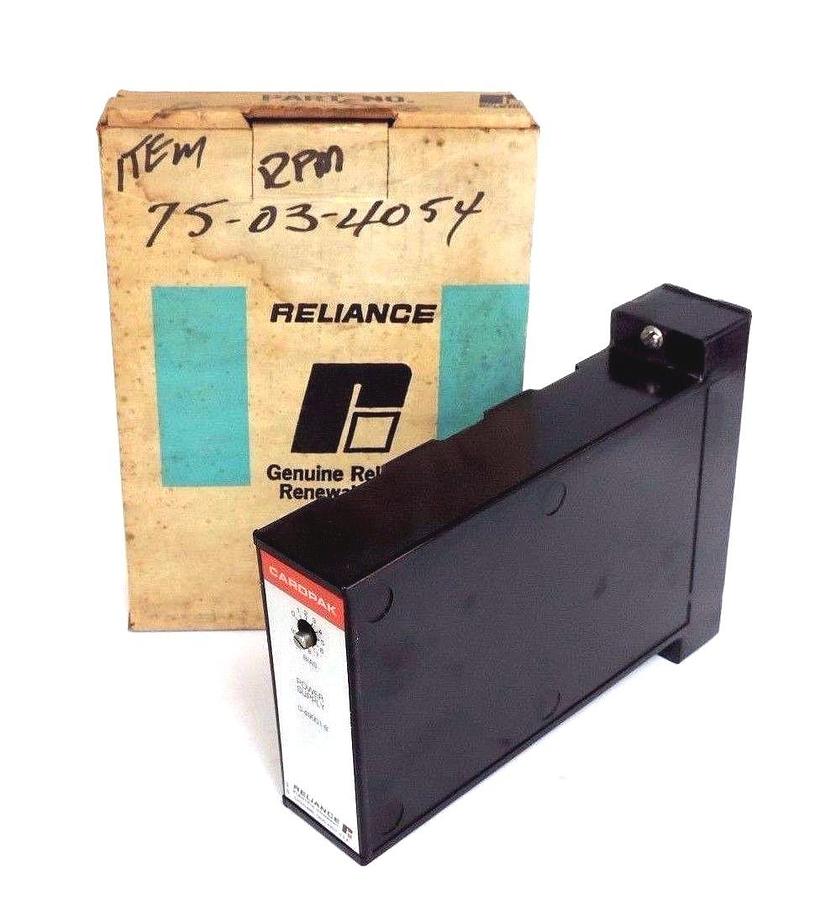 Used NIB RELIANCE ELECTRIC 0-49001-8 CARDPAK POWER SUPPLY 0490018