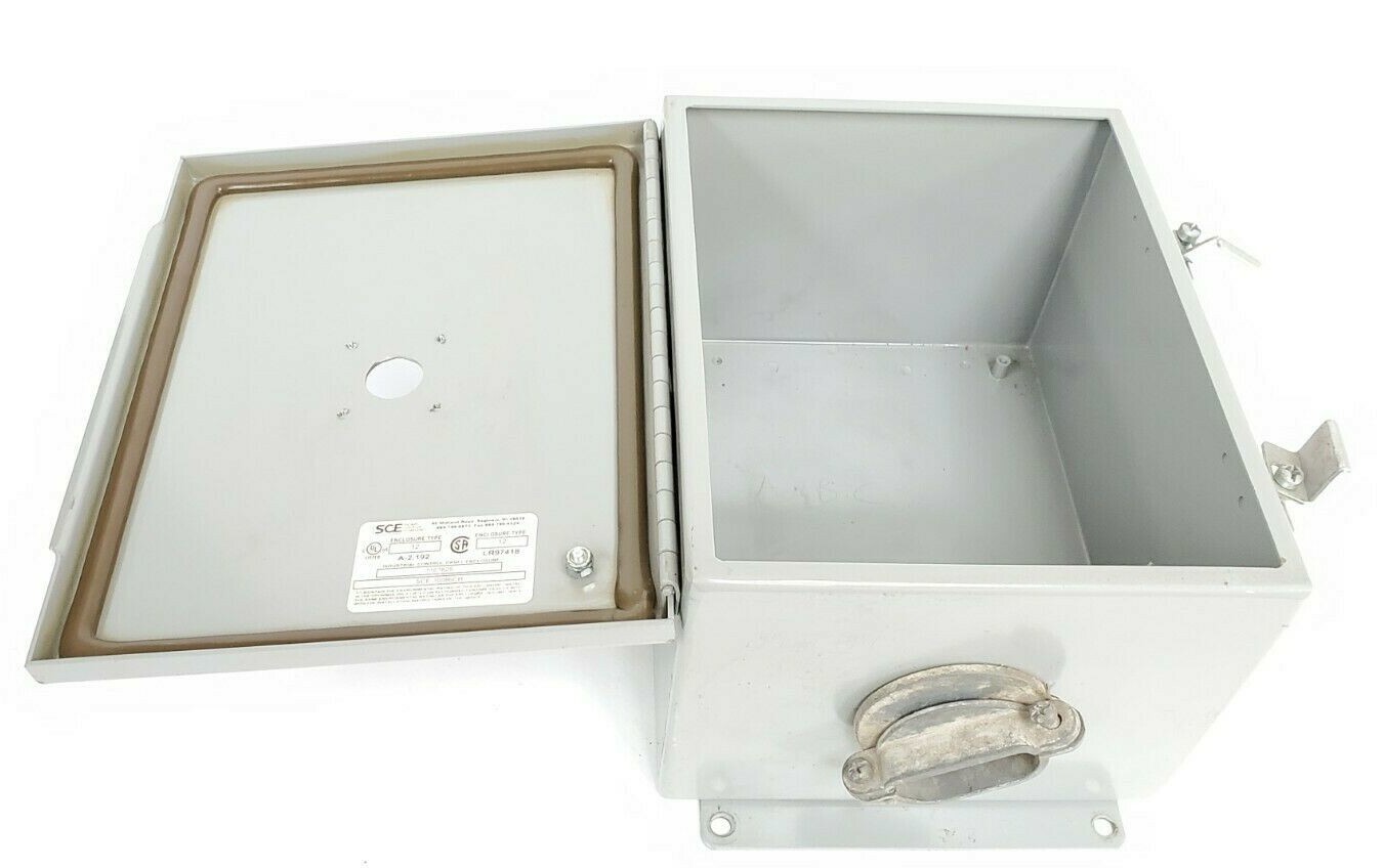 Used SAGINAW CONTROL & ENGINEERING SCE-10086CHNF INDUSTRIAL CONTROL PANEL ENCLOSURE