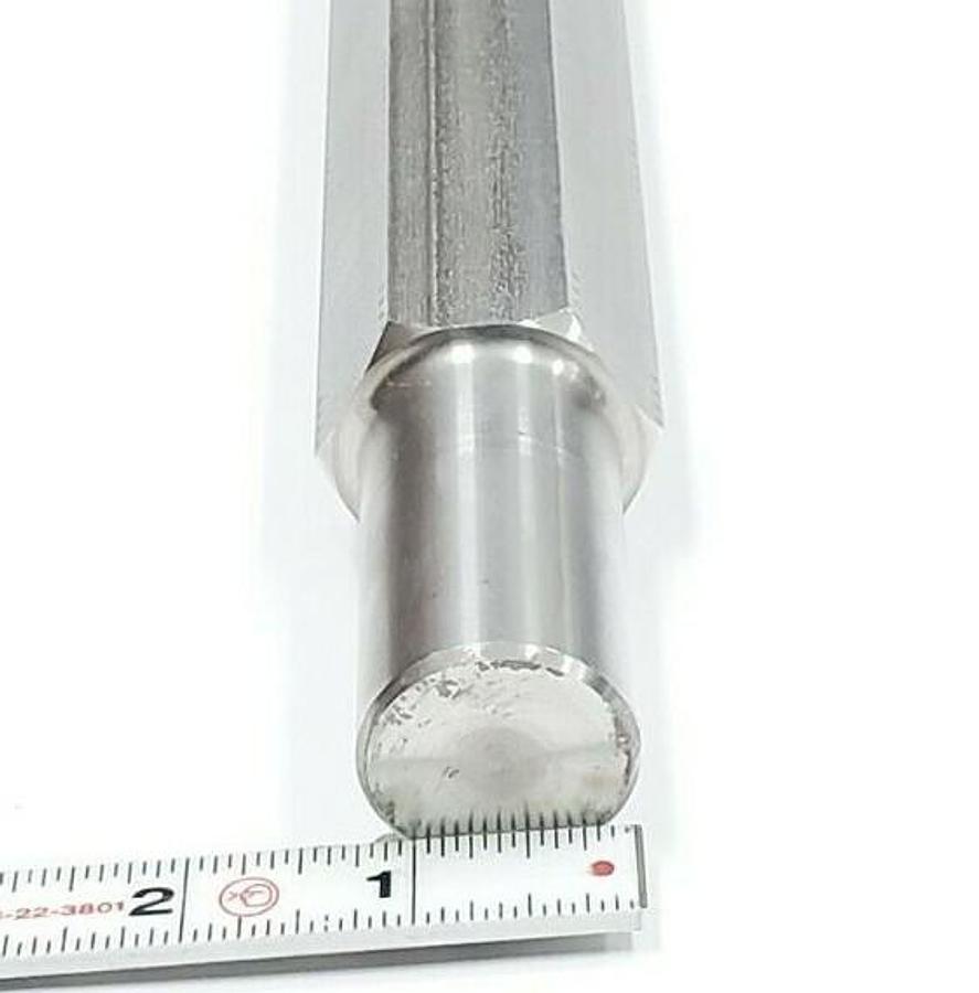 Used NEW SOLUS VALU GUIDE CONVEYOR ROLLER HEX SHAFT 1-1/2" X 49-3/4" OL (34-1/4" IL)