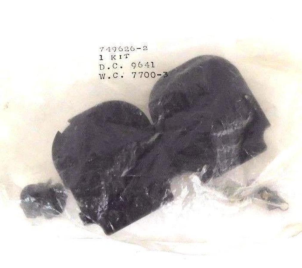 Used LOT OF 11 NEW AMP 749626-2 CONNECTOR BACKSHELL/CABLE CLAMP BLACK KIT