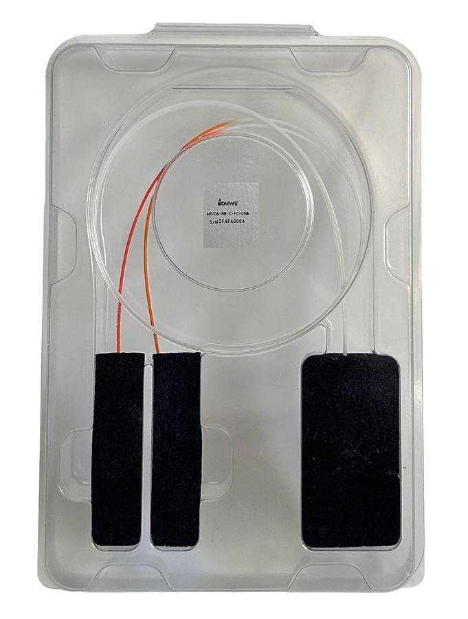 Used NEW ADAMANT AMVOA-NB-C-FC-05B / AMVOANBCFC05B FIBER OPTIC LASER SENSOR