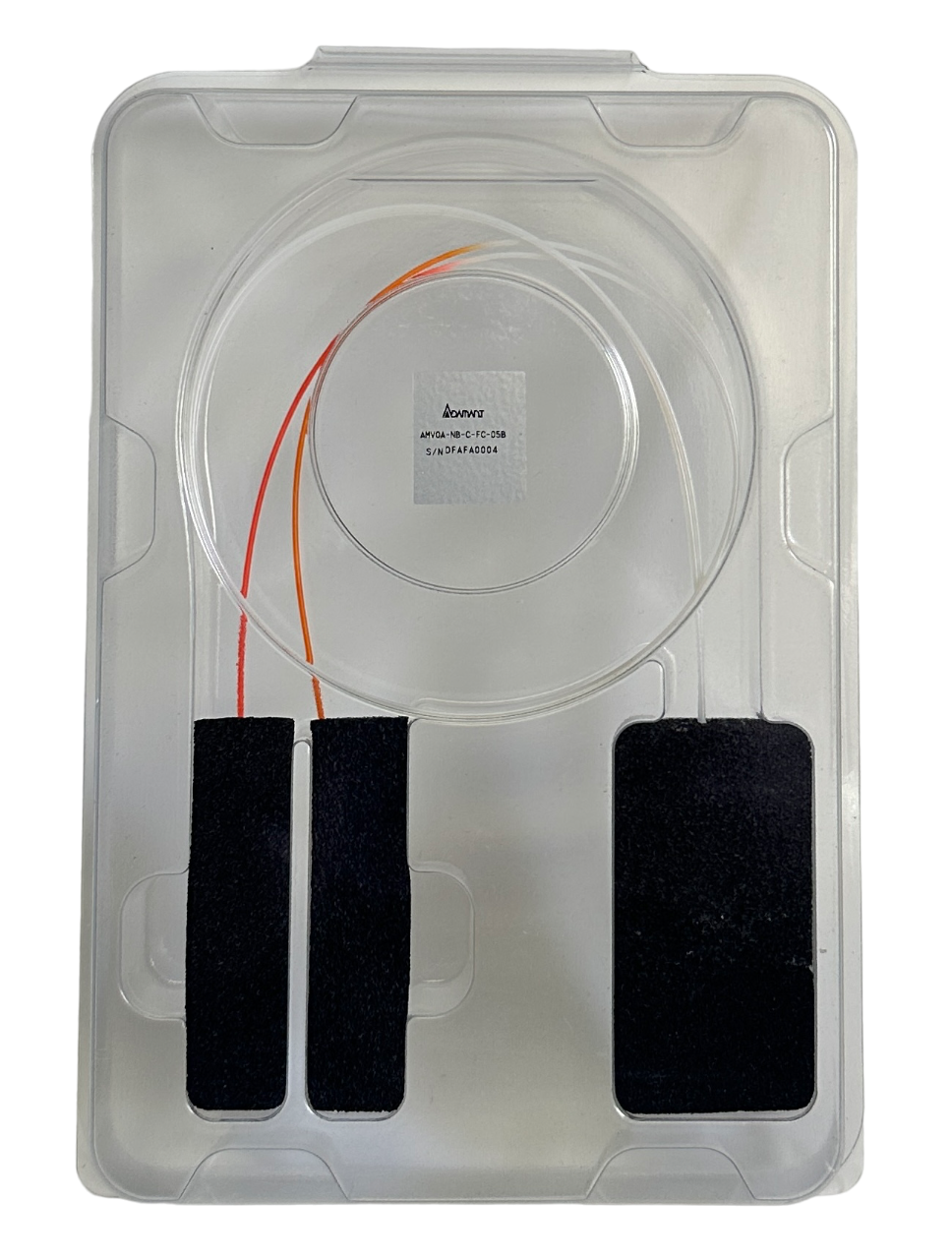 Used NEW ADAMANT AMVOA-NB-C-FC-05B / AMVOANBCFC05B FIBER OPTIC LASER SENSOR