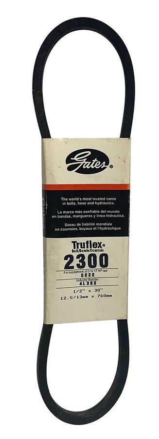 4 GATES 2300 / 2330 Truflex LIGHT DUTY V-BELT 4L300 / 4L330 1/2''x33''/20'' NSMP